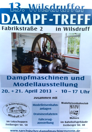 Dampftreff 2012 Plakat