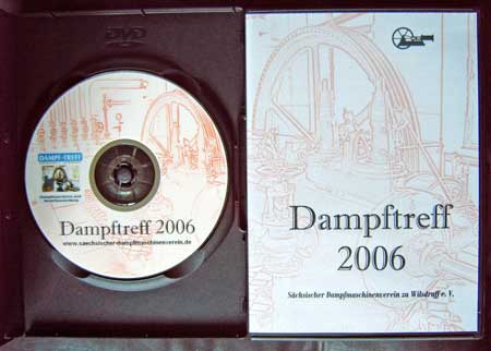 Die DVD vom Dampftreff 2006