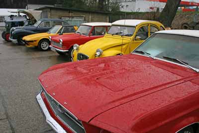 Oldtimerparade beim Dampftreff in Wilsdruff