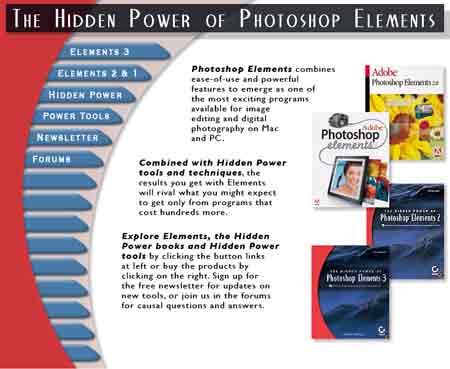 The hidden Power of Photoshop Elements