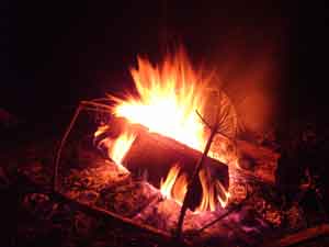 Lagerfeuer von Herrn Schanz